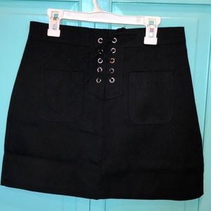 Black skirt